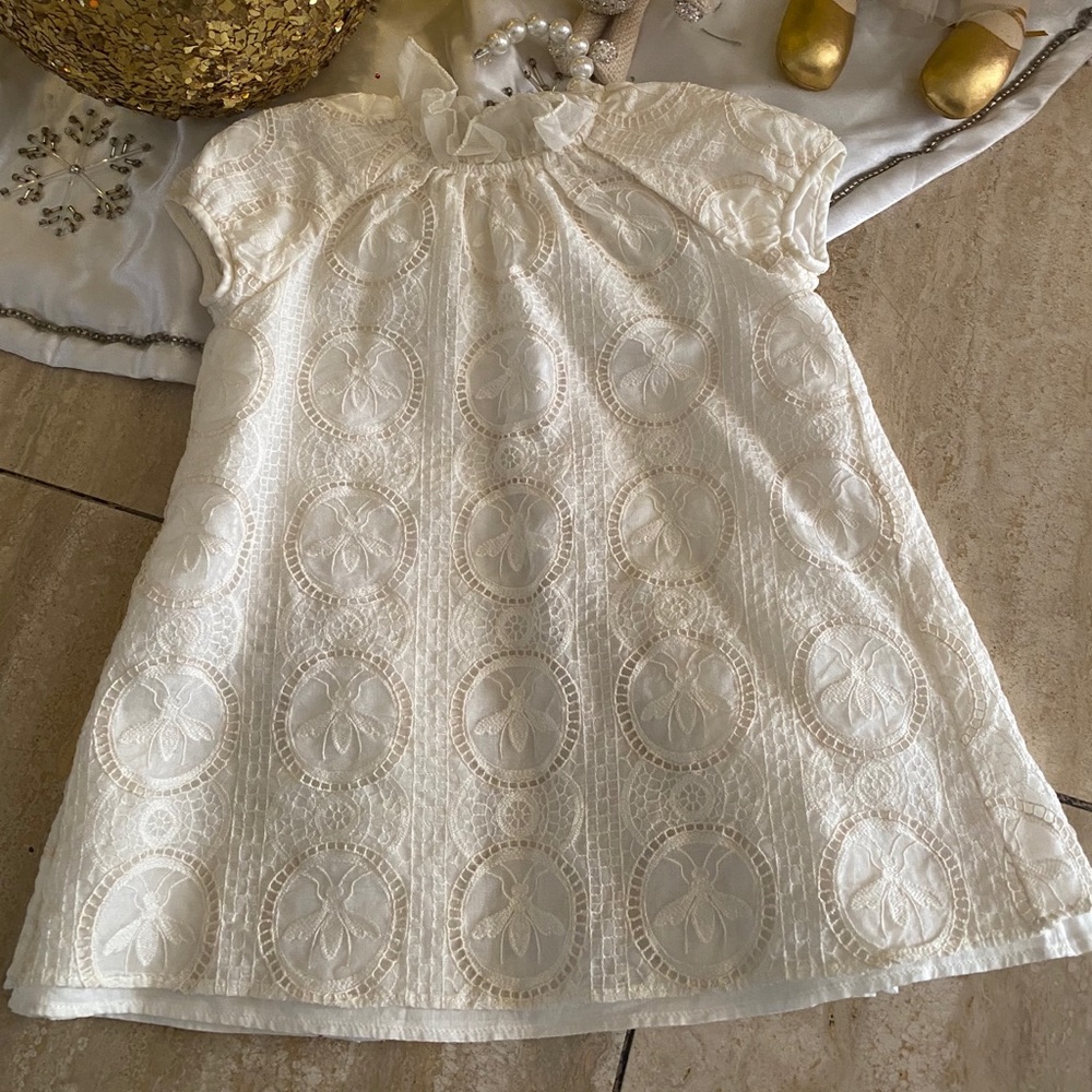 Gucci baby dress 9-12 month.